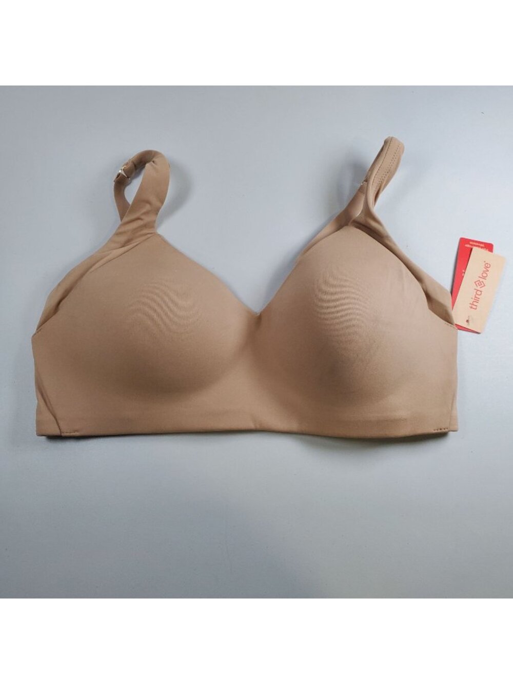 ThirdLove Full Coverage Comfort Stretch Smoothing Wireless Bra Women Size L NWT